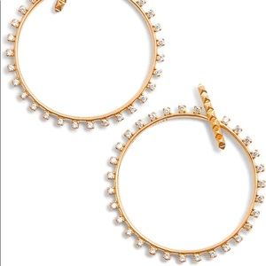 Kendra Scott Charlie Grace Hoops in Rose Gold